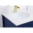 Elegant Kitchen/Bath Aubrey 18" Single Bathroom Vanity, Blue