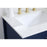 Elegant Kitchen/Bath Aubrey 24" Single Bathroom Vanity, Blue