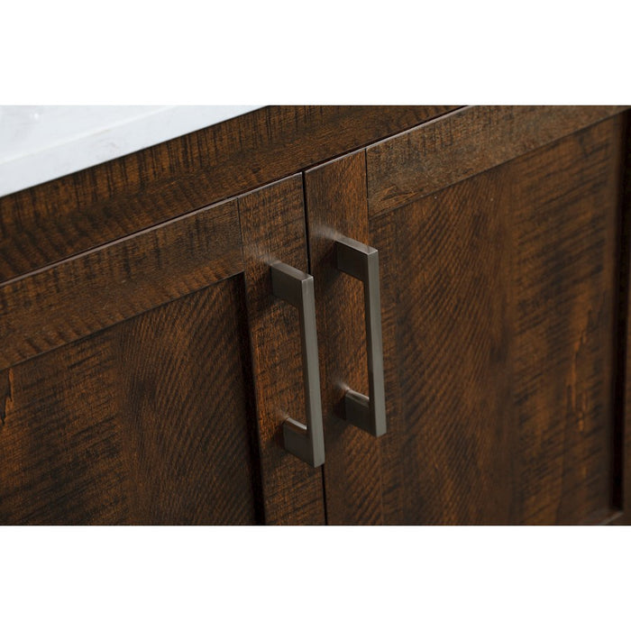 Elegant Aubrey 30" Single Bathroom Vanity, Espresso/Backsplash