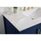 Elegant Kitchen/Bath Aubrey 42" Single Bathroom Vanity, Blue