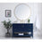 Elegant Kitchen/Bath Aubrey 48" Single Bathroom Vanity, Blue