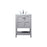 Elegant Kitchen/Bath Theo 24" Single Bathroom Vanity, Grey - VF16424GR