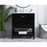 Elegant Kitchen/Bath Theo 30" Single Bathroom Vanity, Black