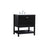 Elegant Kitchen/Bath Theo 30" Single Bathroom Vanity, Black