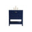 Elegant Kitchen/Bath Theo 30" Single Bathroom Vanity, Blue - VF16430BL