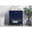 Elegant Kitchen/Bath Theo 30" Single Bathroom Vanity, Blue