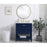 Elegant Kitchen/Bath Theo 30" Single Bathroom Vanity, Blue
