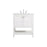 Elegant Kitchen/Bath Theo 30" Single Bathroom Vanity, White - VF16430WH