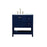 Elegant Kitchen/Bath Theo 32" Single Bathroom Vanity, Blue - VF16432BL