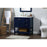 Elegant Kitchen/Bath Theo 32" Single Bathroom Vanity, Blue
