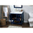 Elegant Kitchen/Bath Theo 32" Single Bathroom Vanity, Blue
