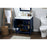 Elegant Theo 32" Single Bathroom Vanity, Blue/Backsplash