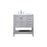 Elegant Kitchen/Bath Theo 32" Single Bathroom Vanity, Grey - VF16432GR