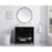 Elegant Kitchen/Bath Theo 36" Single Bathroom Vanity, Black