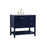 Elegant Kitchen/Bath Theo 36" Single Bathroom Vanity, Blue