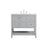 Elegant Kitchen/Bath Theo 36" Single Bathroom Vanity, Gray - VF16436GR