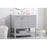 Elegant Kitchen/Bath Theo 36" Single Bathroom Vanity, Gray