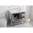 Elegant Kitchen/Bath Theo 36" Single Bathroom Vanity, Gray