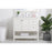 Elegant Kitchen/Bath Theo 36" Single Bathroom Vanity, White