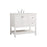 Elegant Kitchen/Bath Theo 36" Single Bathroom Vanity, White