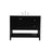 Elegant Kitchen/Bath Theo 42" Single Bathroom Vanity, Black - VF16442BK