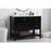 Elegant Kitchen/Bath Theo 42" Single Bathroom Vanity, Black
