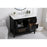 Elegant Kitchen/Bath Theo 42" Single Bathroom Vanity, Black