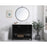 Elegant Kitchen/Bath Theo 42" Single Bathroom Vanity, Black