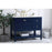 Elegant Kitchen/Bath Theo 42" Single Bathroom Vanity, Blue