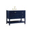 Elegant Kitchen/Bath Theo 42" Single Bathroom Vanity, Blue
