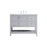 Elegant Kitchen/Bath Theo 42" Single Bathroom Vanity, Gray - VF16442GR