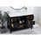 Elegant Kitchen/Bath Theo 48" Single Bathroom Vanity, Black