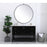 Elegant Kitchen/Bath Theo 48" Single Bathroom Vanity, Black