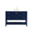 Elegant Kitchen/Bath Theo 48" Single Bathroom Vanity, Blue - VF16448BL