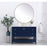 Elegant Kitchen/Bath Theo 48" Single Bathroom Vanity, Blue