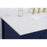 Elegant Kitchen/Bath Theo 48" Single Bathroom Vanity, Blue
