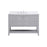 Elegant Theo 48" Single Bathroom Vanity, Gray/Backsplash - VF16448GR-BS
