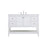 Elegant Kitchen/Bath Theo 48" Single Bathroom Vanity, White - VF16448WH