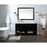 Elegant Kitchen/Bath Theo 60" Single Bathroom Vanity, Black