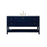 Elegant Kitchen/Bath Theo 60" Single Bathroom Vanity, Blue - VF16460BL