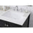 Elegant Kitchen/Bath Theo 60" Double Bathroom Vanity, Black