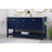 Elegant Kitchen/Bath Theo 60" Double Bathroom Vanity, Blue