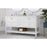 Elegant Kitchen/Bath Theo 60" Double Bathroom Vanity, White