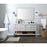 Elegant Kitchen/Bath Theo 60" Single Bathroom Vanity, Grey