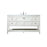 Elegant Kitchen/Bath Theo 60" Single Bathroom Vanity, White - VF16460WH