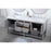Elegant Kitchen/Bath Theo 72" Double Bathroom Vanity, Gray