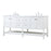 Elegant Kitchen/Bath Theo 72" Double Bathroom Vanity, White