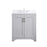 Elegant Moore 30" Single Bathroom Vanity, Grey/Backsplash - VF17030GR-BS