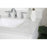 Elegant Moore 30" Single Bathroom Vanity, White/Backsplash