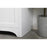 Elegant Moore 30" Single Bathroom Vanity, White/Backsplash